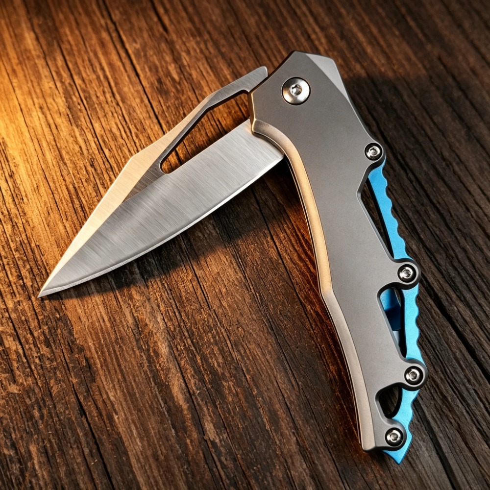 Edc Everyday Carry Knives - Compact EDC Folding Knife D2 Steel