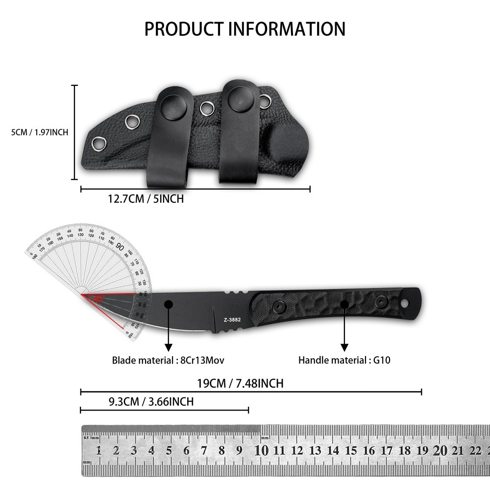 Z3882 Compact Camping Fishing  - Edc Everyday Carry Knives recension och pris