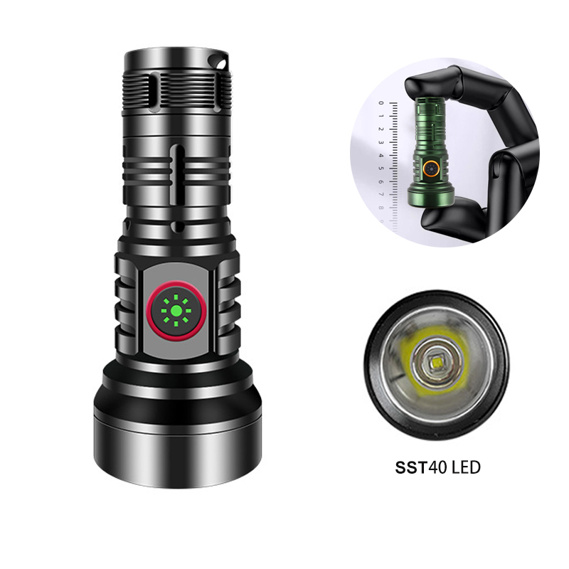 SST40 LED Flashlight Type-C US - Edc Day Carry recension och pris