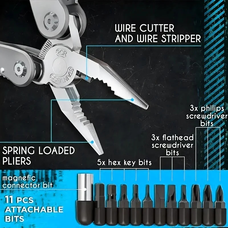 24in1 Multitool All In One Mul - Edc Everyday Carry Knives recension och pris