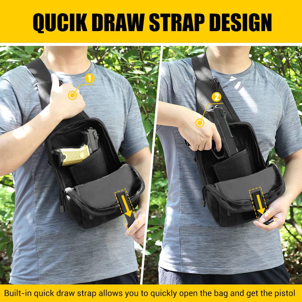 Tactical Pistol Gun Bag Concea - Edc Carry Pistols recension och pris