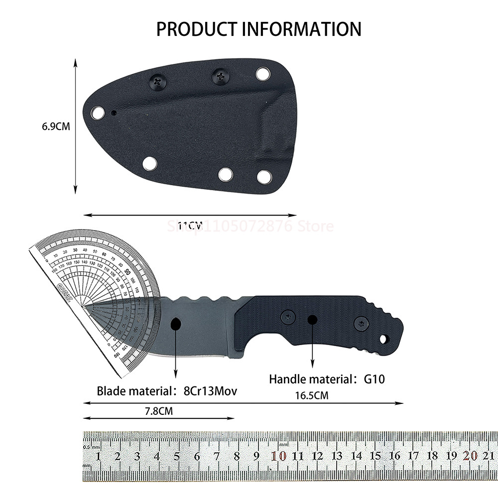 High Hardness 8Cr13Mov Blade O - Edc Everyday Carry Knives recension och pris