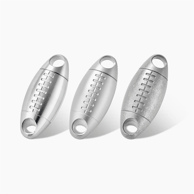 Titanium Rugby Shape Keychain  - Edc Carry Accessories recension och pris