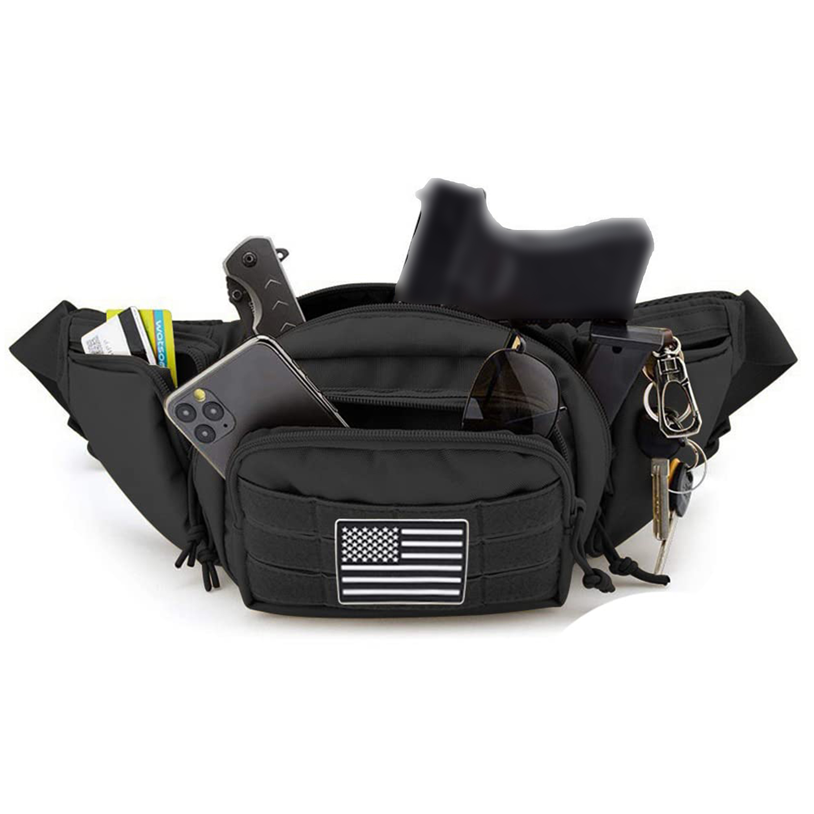 Tactical Fanny Pack Gun Holste - Edc Carry Pistols recension och pris
